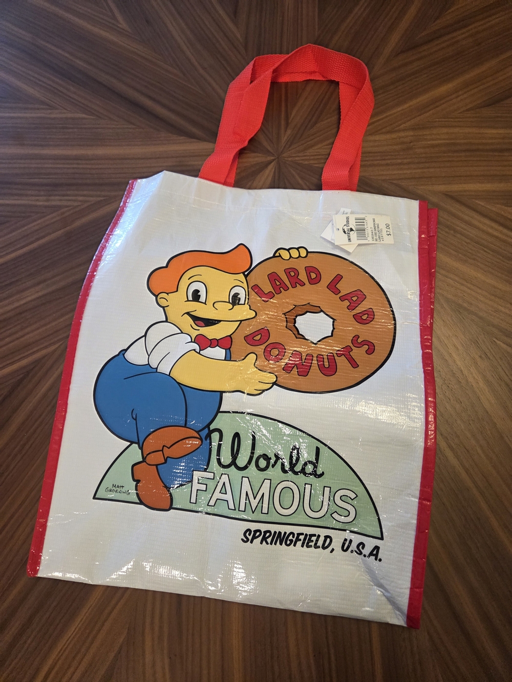 The Simpsons Treehouse Of Horror Universal Studios Tote Bag